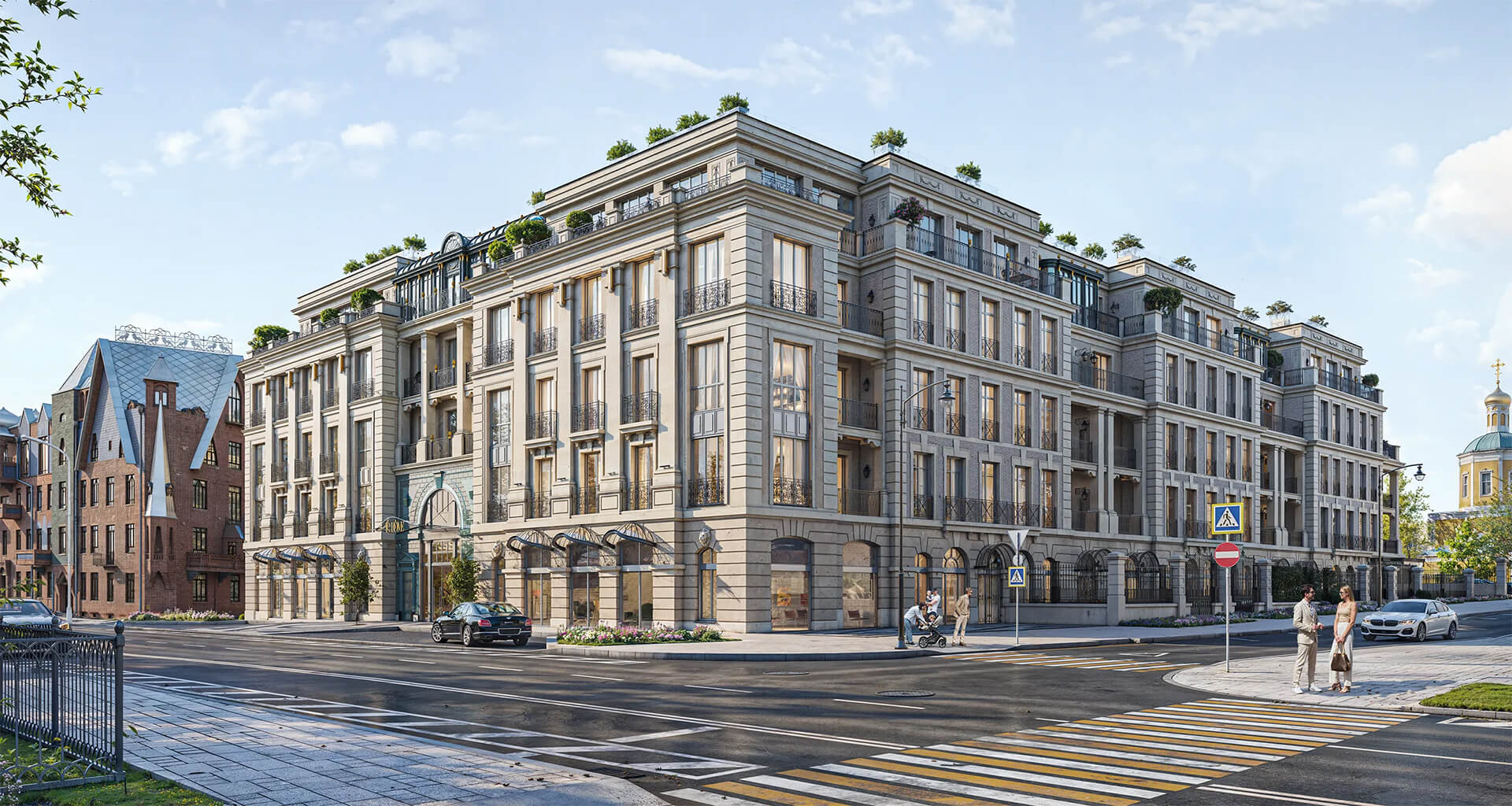 Архитектура ЖК «Ле Дом»