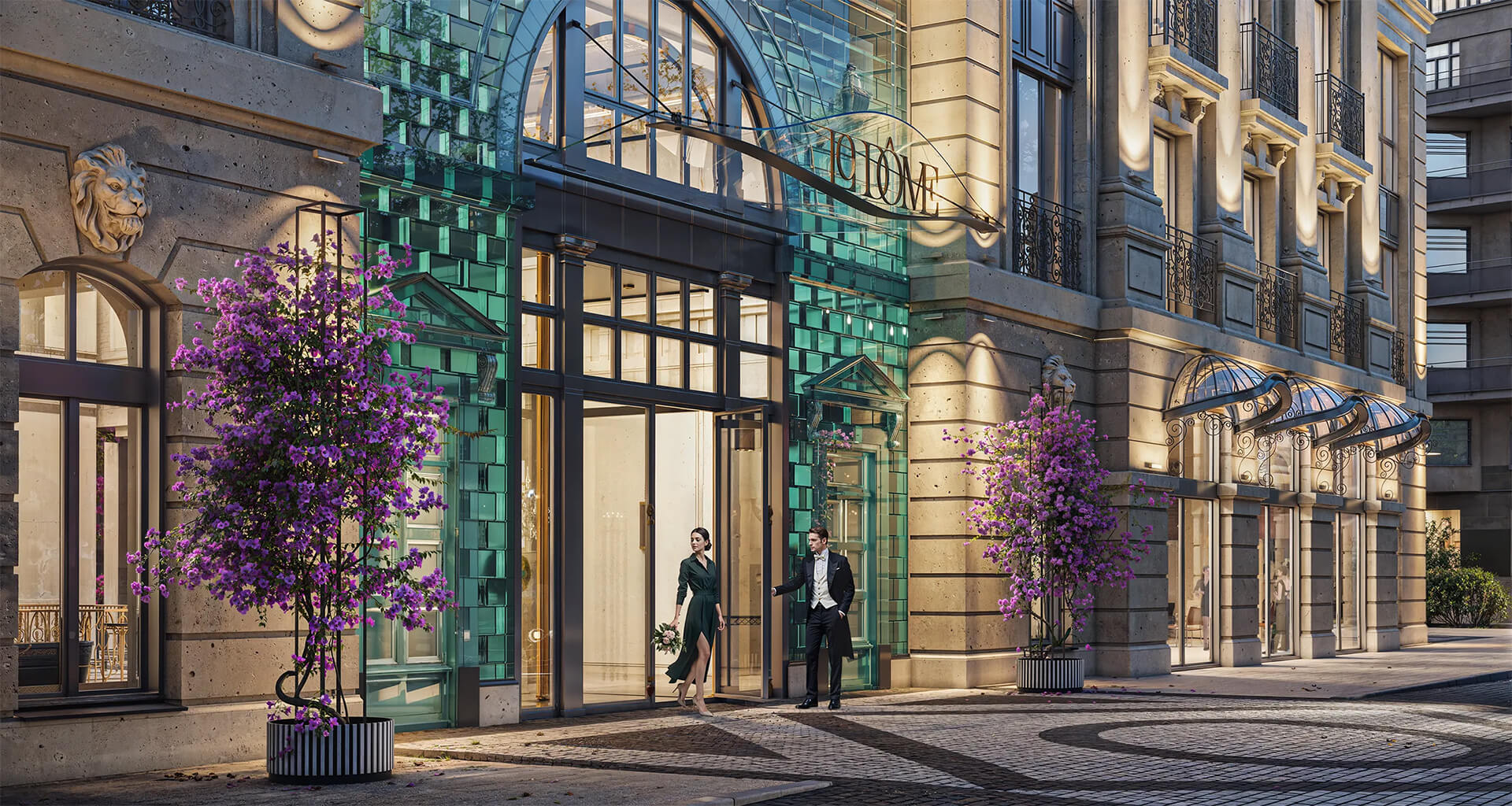 Лобби ЖК «Ле Дом»